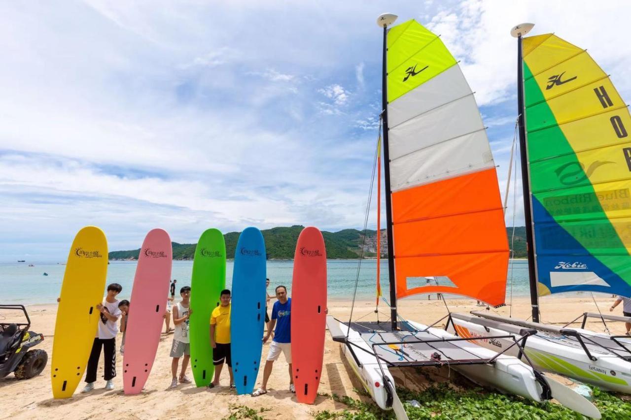 Deer Chenke Seascape Surf B&B Sanya Bagian luar foto