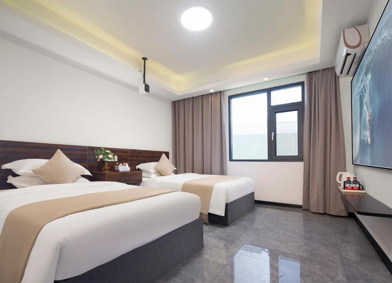 Deer Chenke Seascape Surf B&B Sanya Bagian luar foto