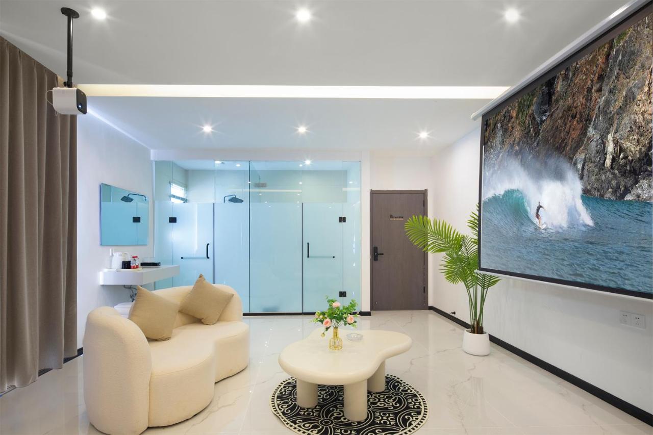 Deer Chenke Seascape Surf B&B Sanya Bagian luar foto