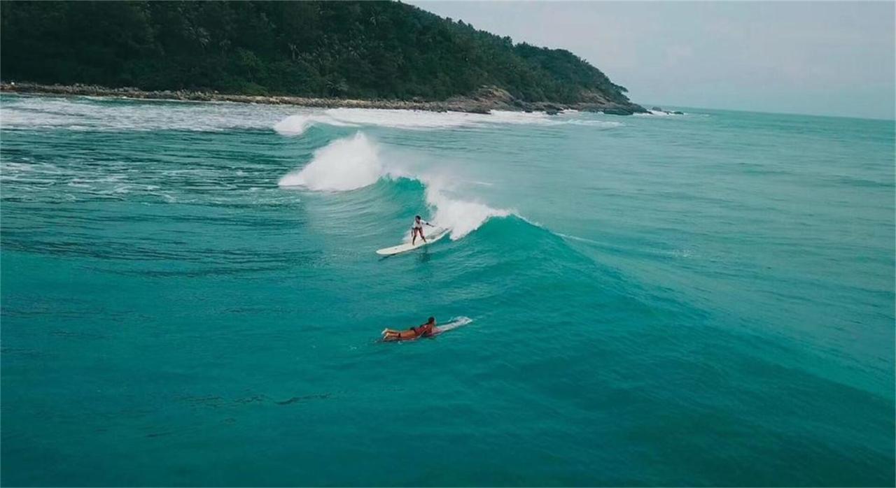 Deer Chenke Seascape Surf B&B Sanya Bagian luar foto