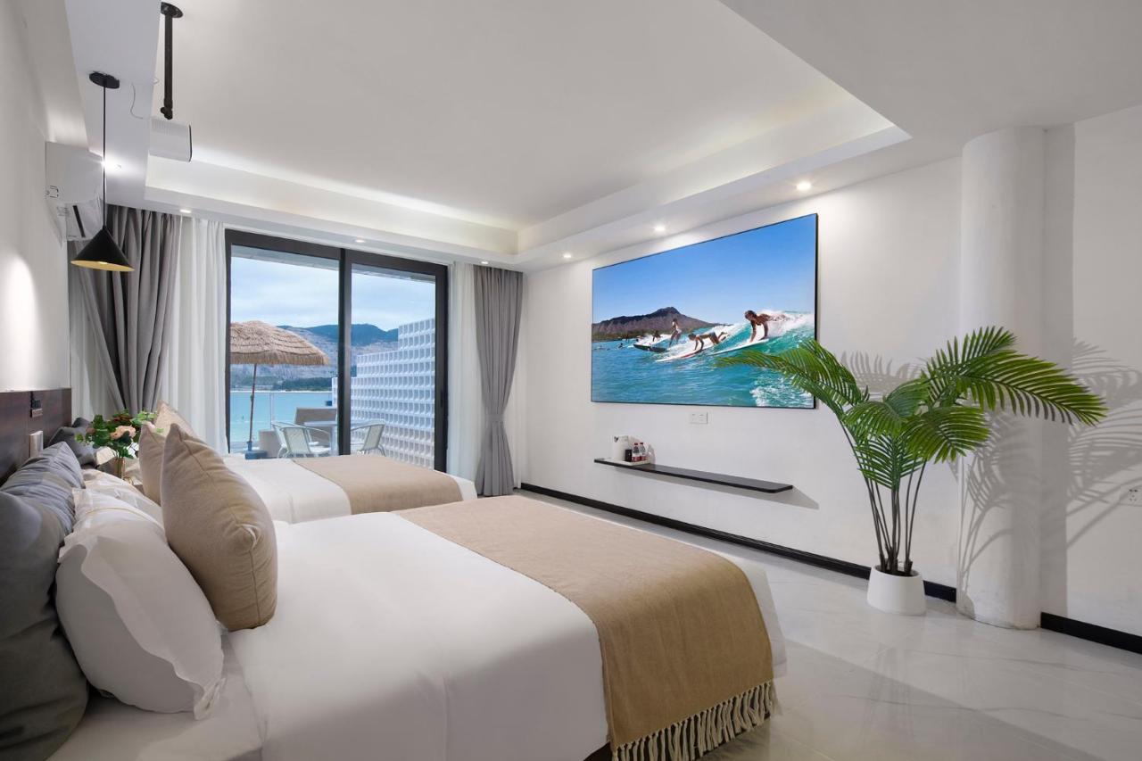 Deer Chenke Seascape Surf B&B Sanya Bagian luar foto