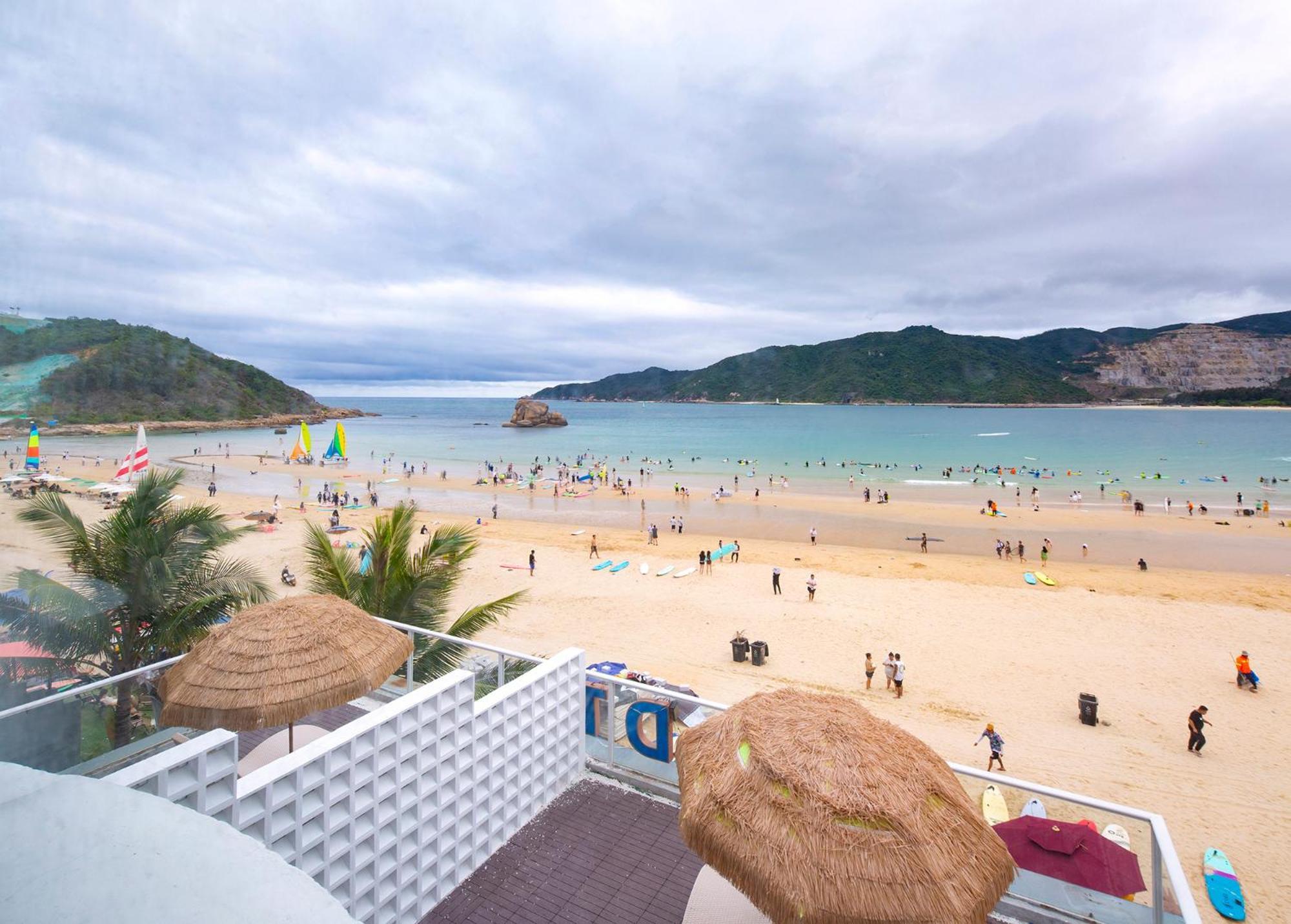 Deer Chenke Seascape Surf B&B Sanya Bagian luar foto